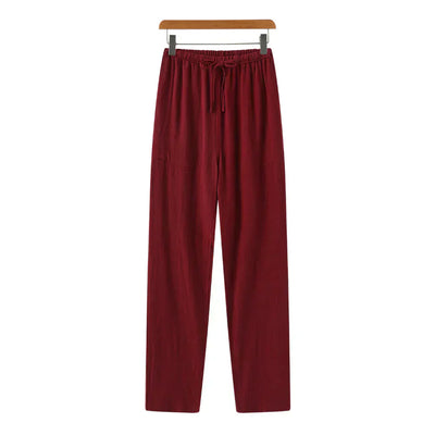Noëlle™ | Pantalon slim en lin