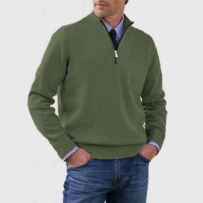 Howard | Pull zippé – chaleur classique et élégance moderne