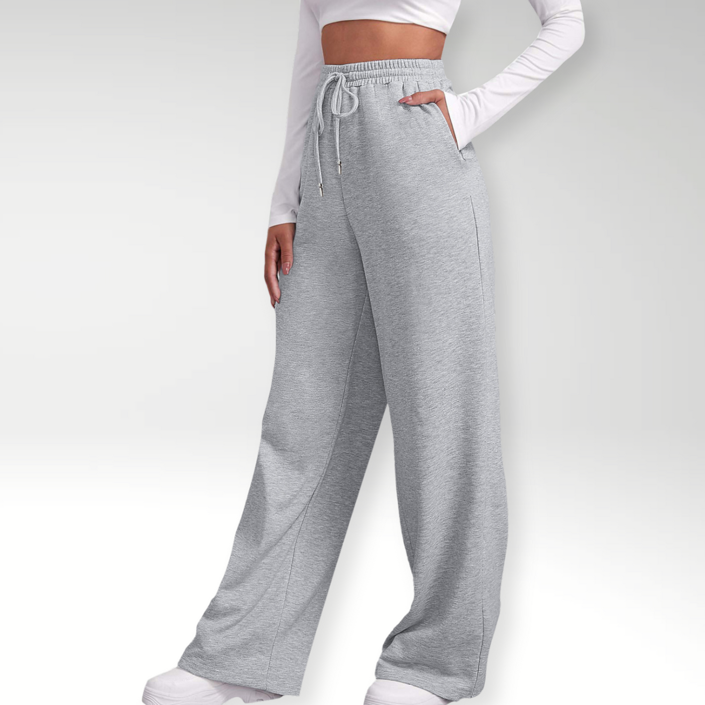 Noëlle™ | Joggers à jambe large et coupe décontractée