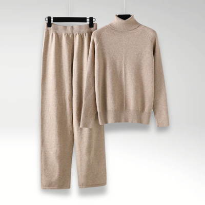 Noëlle™ | Ensemble deux pièces Lounge en tricot torsadé