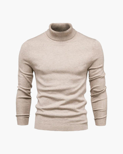 René™ | Pull Col Roulé en Laine Mérinos