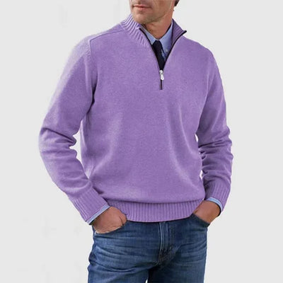 Howard | Pull zippé – chaleur classique et élégance moderne