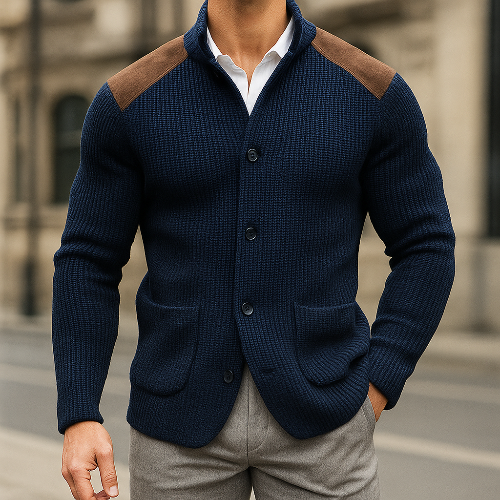 Le Blazer Léon Maille Texturée