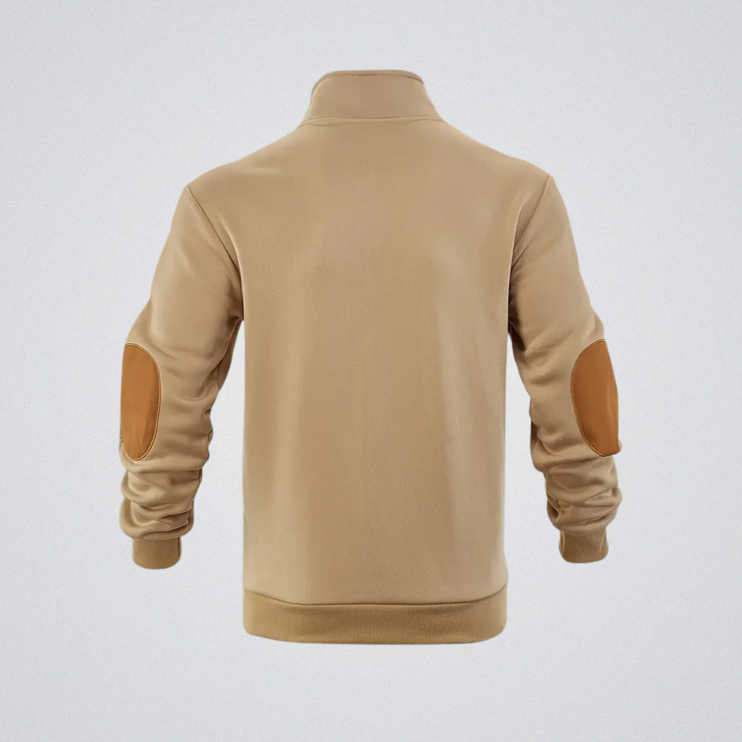 Lucien | Pull zippé à col montant – chaleur, style et authenticité