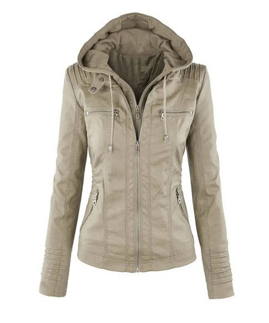 Noëlle™ | La veste en cuir élégante et unique