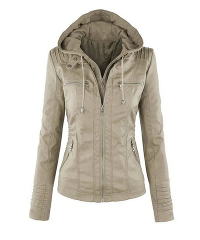 Noëlle™ | La veste en cuir élégante et unique