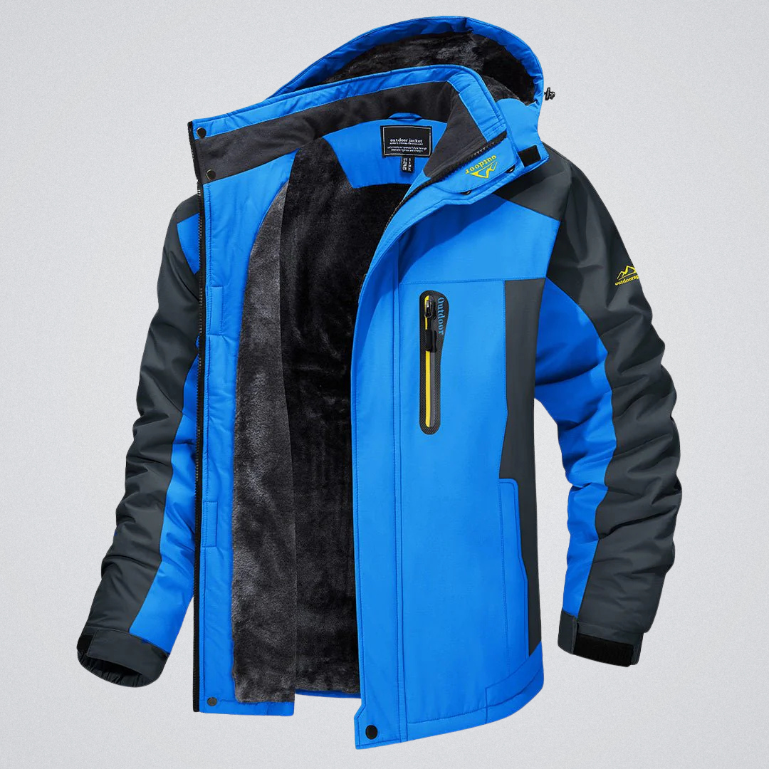 Adrien | Veste imperméable Outdoor – chaleur, protection et élégance robuste