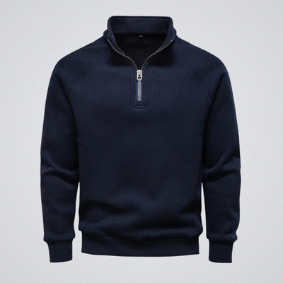 Édouard | Pull zippé doublé polaire – chaleur, style et confiance pour l’hiver