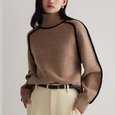 Noëlle™ | Pull à col roulé confortable