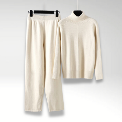 Noëlle™ | Ensemble deux pièces Lounge en tricot torsadé