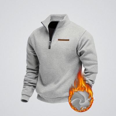 Henri | Sweat zippé thermique – chaleur, confort et allure sportive