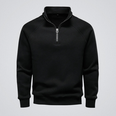 Édouard | Pull zippé doublé polaire – chaleur, style et confiance pour l’hiver