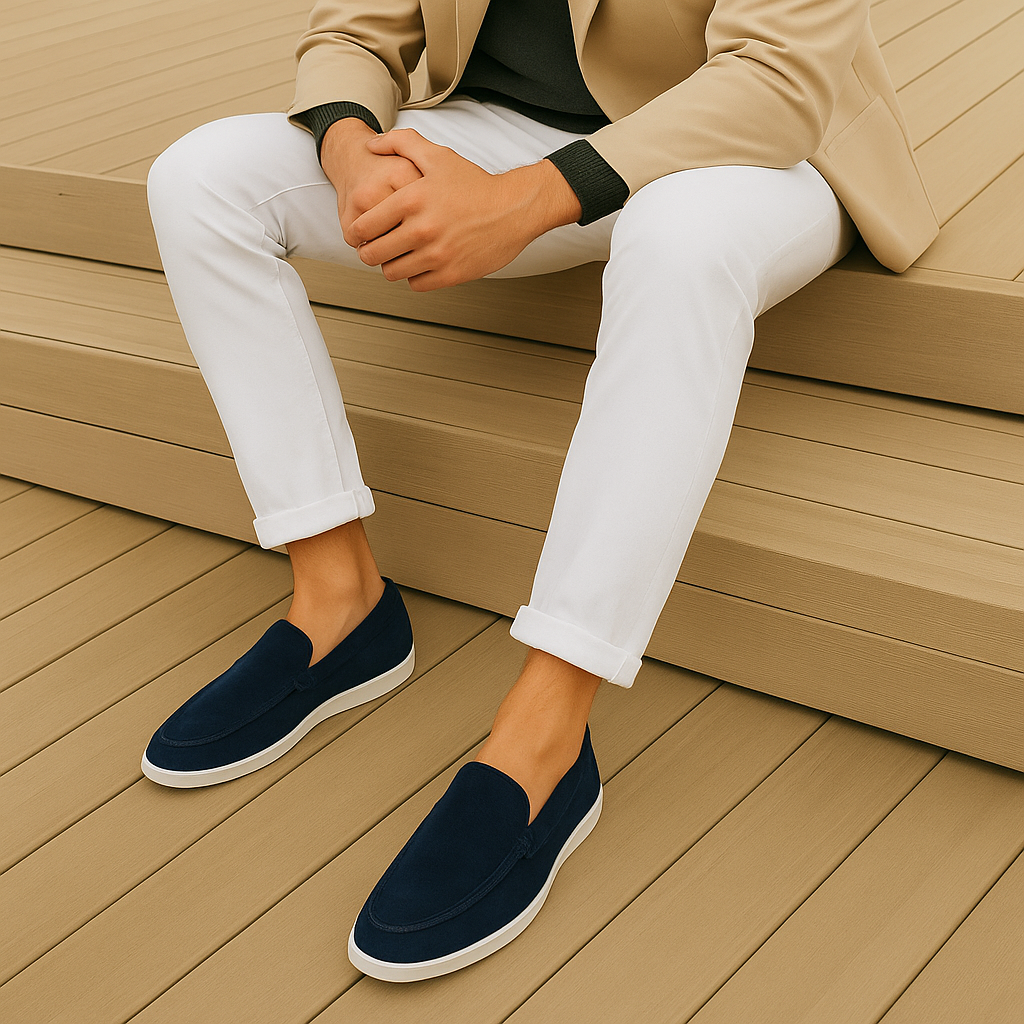 Noëlle™ | Mocassins élégants en suède