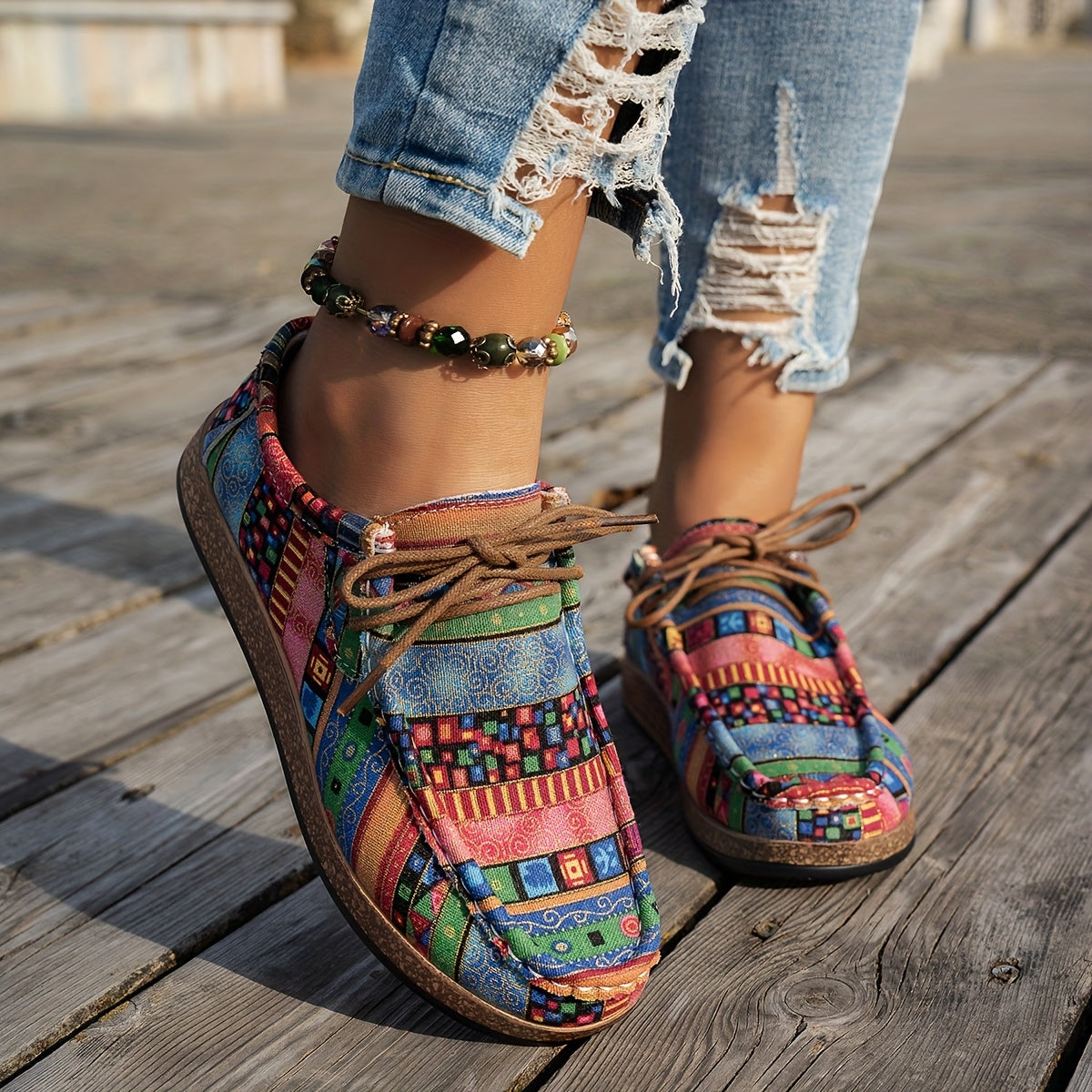 Noëlle™ | Chaussures rétro colorées pour femmes