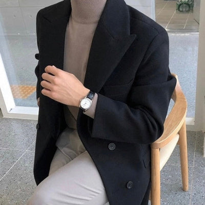 Atelier Noëlle | MANTEAU DOUBLÉ ÉLÉGANT POUR HOMME