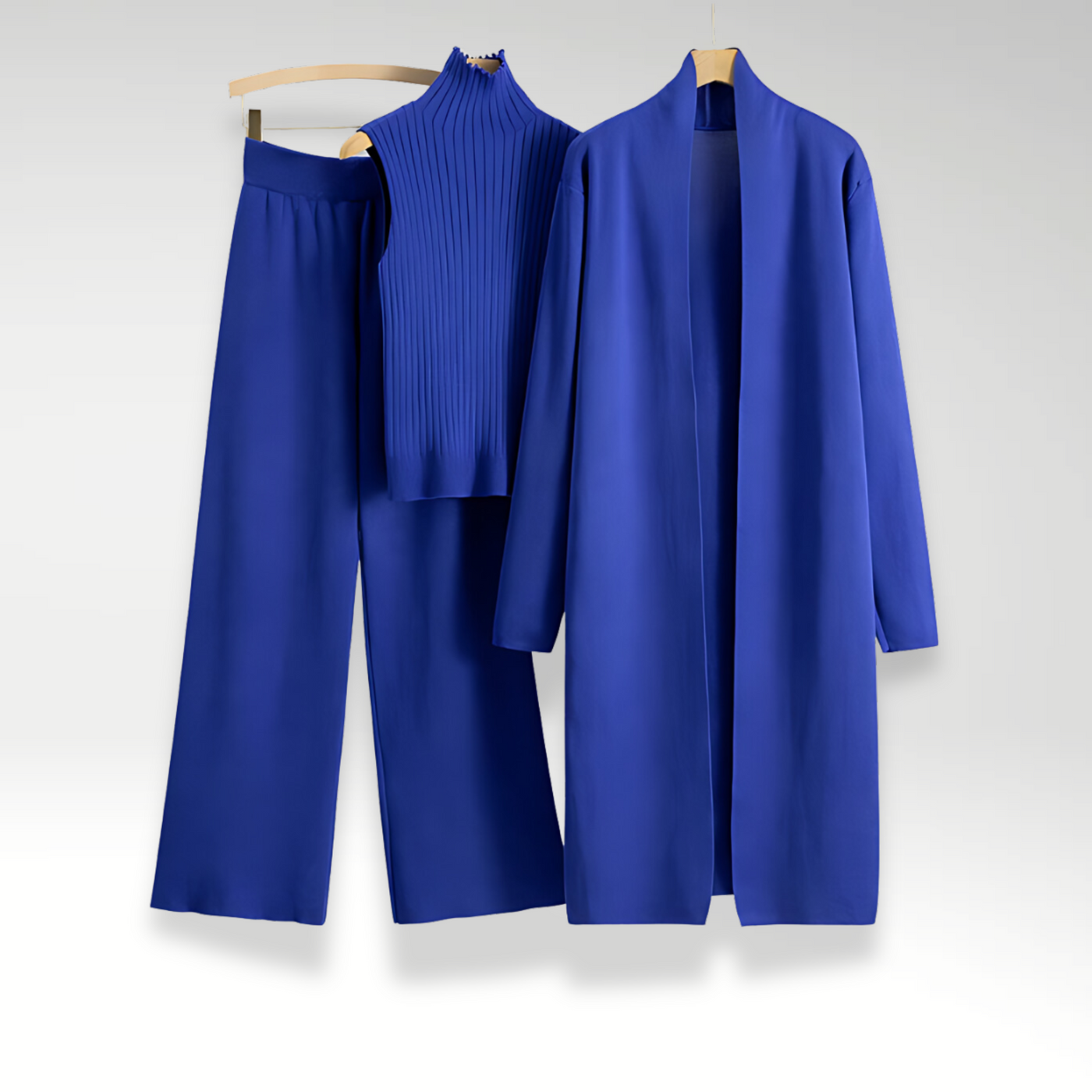 Noëlle™ | Ensemble trois pièces en maille Luxe