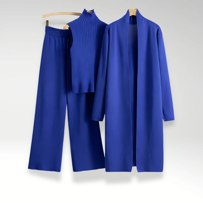 Noëlle™ | Ensemble trois pièces en maille Luxe