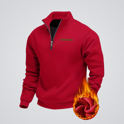 Henri | Sweat zippé thermique – chaleur, confort et allure sportive