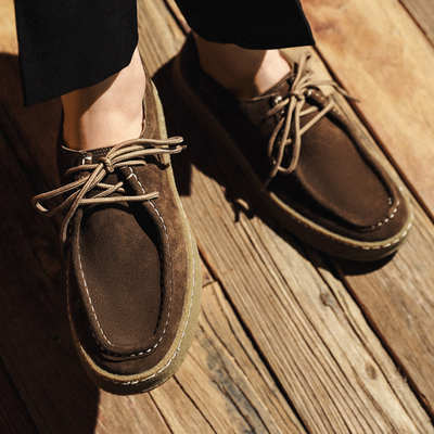 Noëlle™ | Chaussures de ville en daim haut de gamme