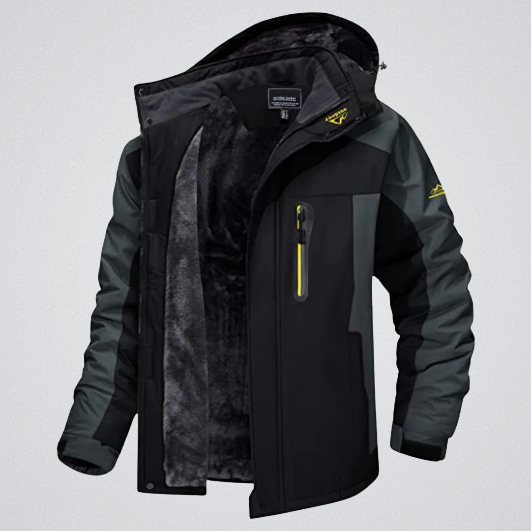Adrien | Veste imperméable Outdoor – chaleur, protection et élégance robuste