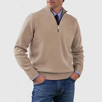 Howard | Pull zippé – chaleur classique et élégance moderne