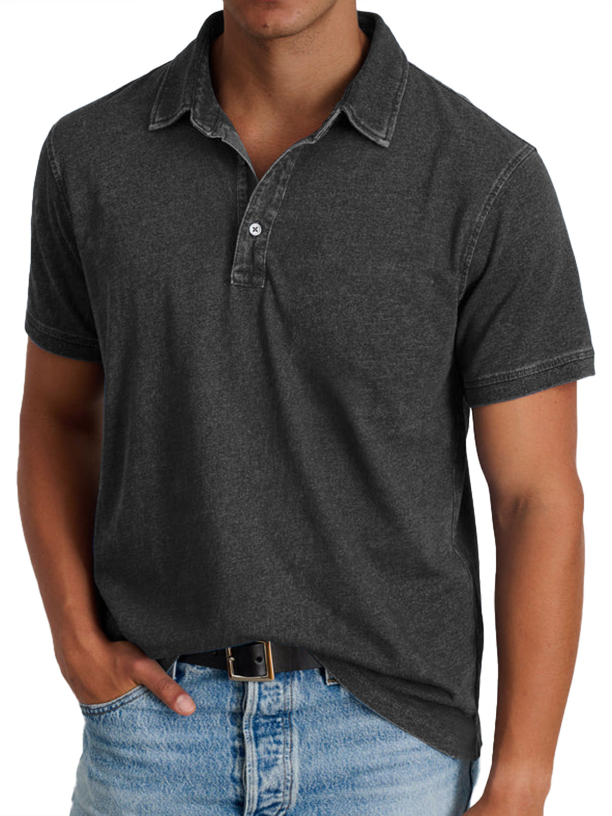 Noëlle™ - Polo avec collier pour hommes