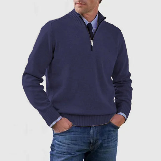 Howard | Pull zippé – chaleur classique et élégance moderne