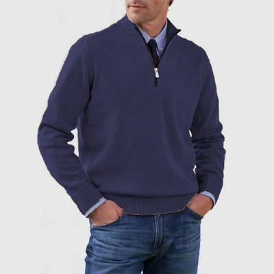 Howard | Pull zippé – chaleur classique et élégance moderne