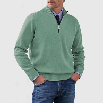 Howard | Pull zippé – chaleur classique et élégance moderne