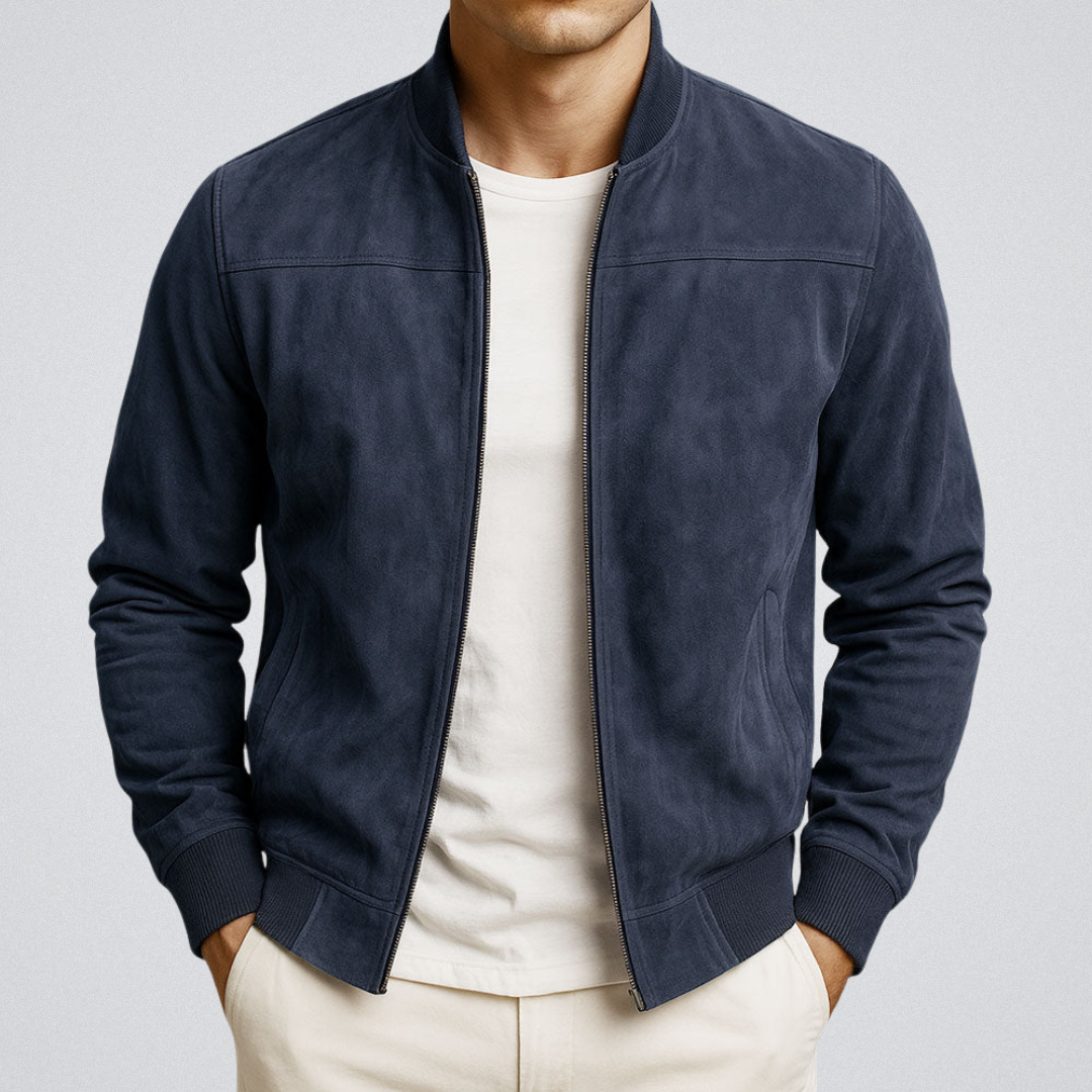 Jean | Veste en suède