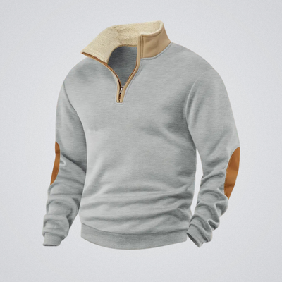 Lucien | Pull zippé à col montant – chaleur, style et authenticité