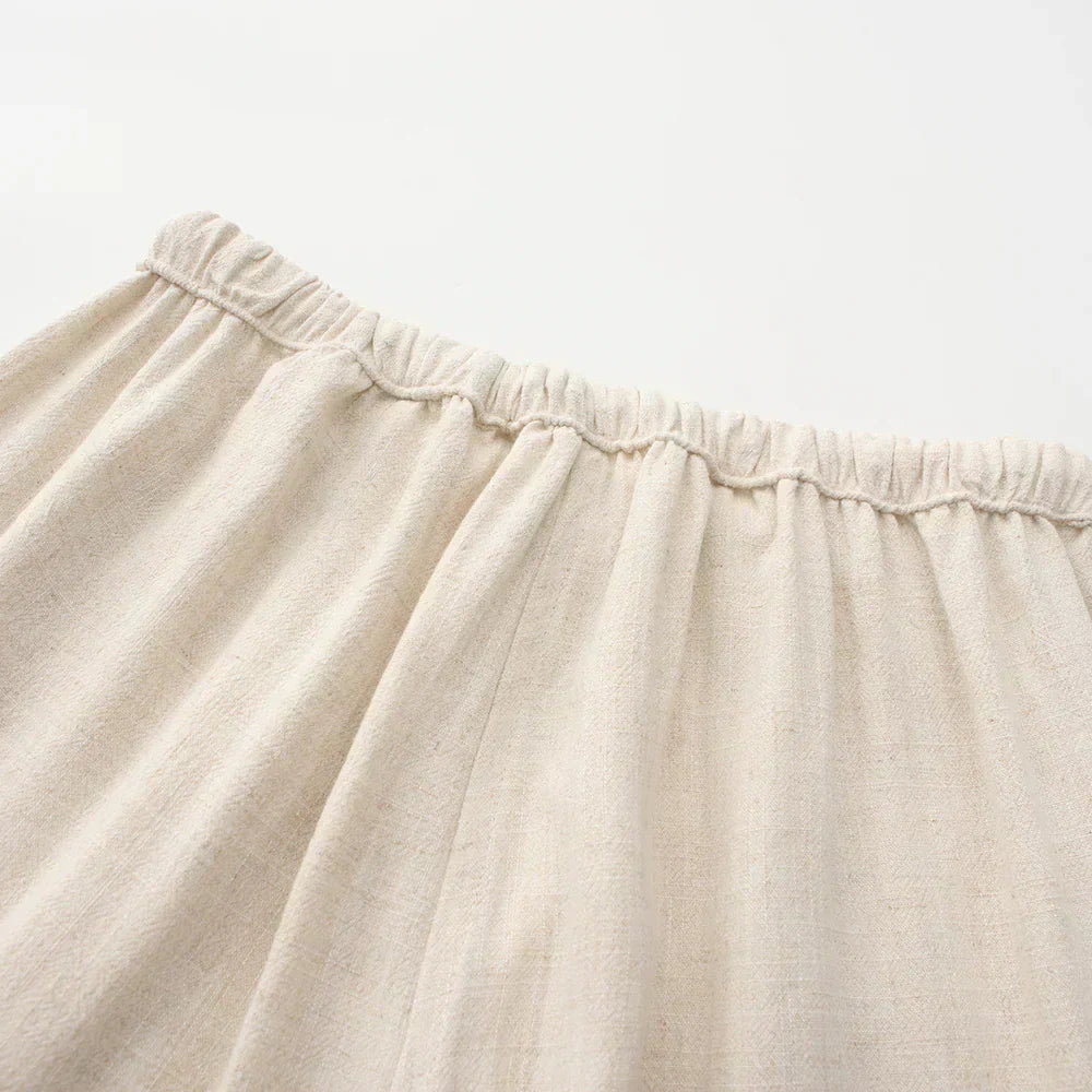 Noëlle™ | Pantalon slim en lin
