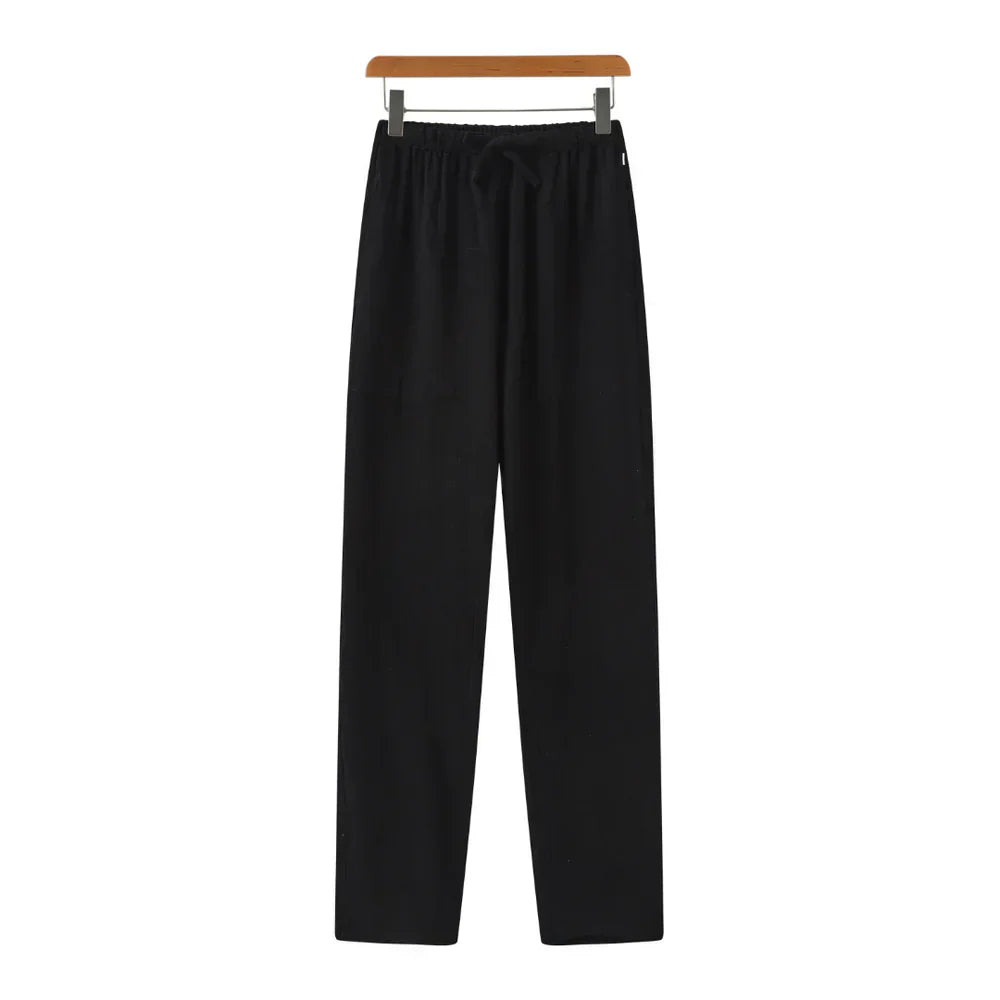 Noëlle™ | Pantalon slim en lin