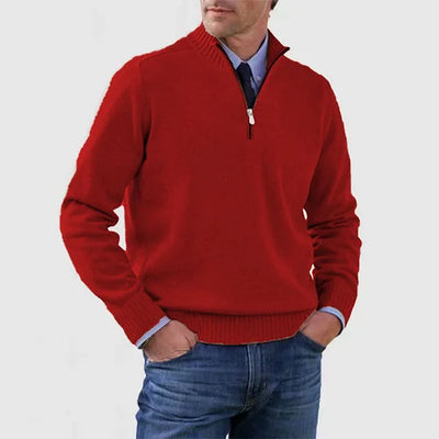 Howard | Pull zippé – chaleur classique et élégance moderne