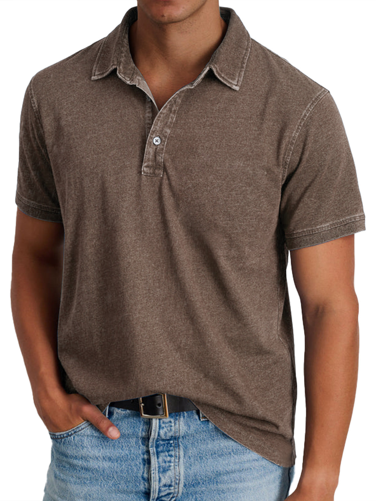 Noëlle™ - Polo avec collier pour hommes