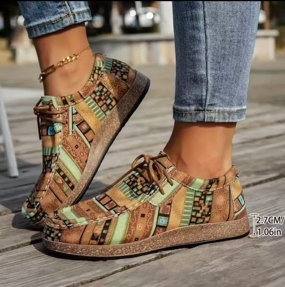 Noëlle™ | Chaussures rétro colorées pour femmes