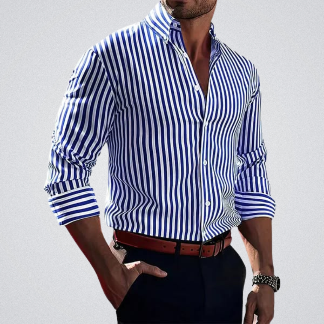 Chemise rayée élégante