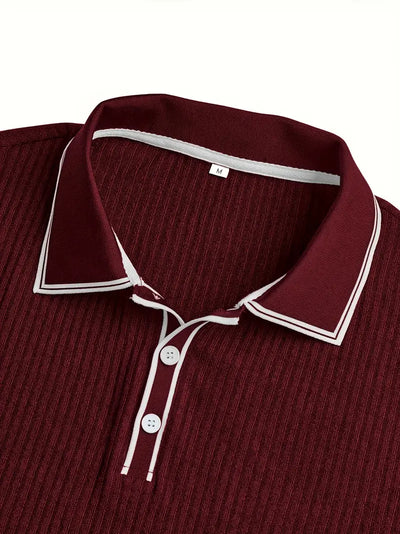 Noëlle™ | Polo élégant à manches courtes