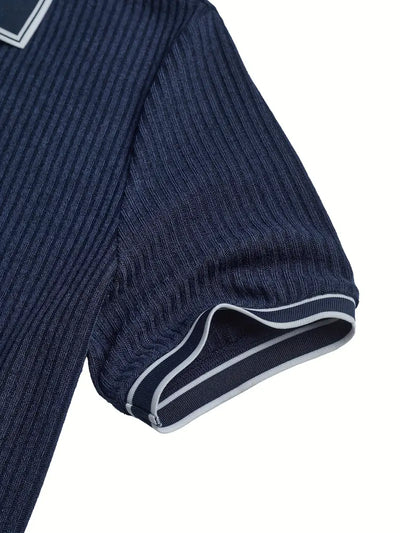 Noëlle™ | Polo élégant à manches courtes