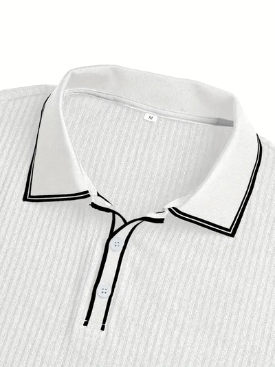 Noëlle™ | Polo élégant à manches courtes