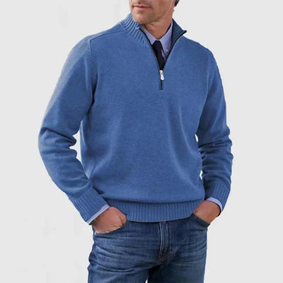 Howard | Pull zippé – chaleur classique et élégance moderne