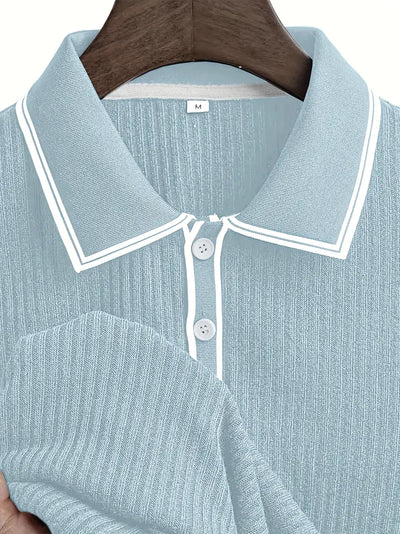 Noëlle™ | Polo élégant à manches courtes