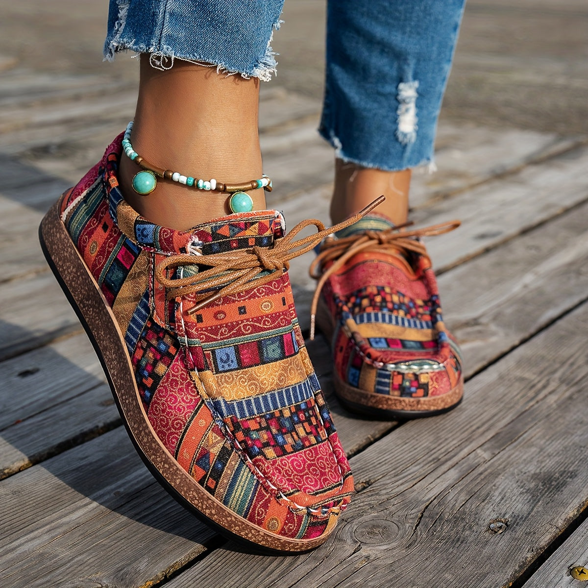 Noëlle™ | Chaussures rétro colorées pour femmes