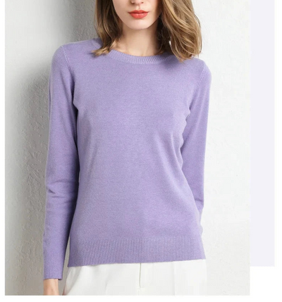 Noëlle™ | Pull confort en laine essentiel