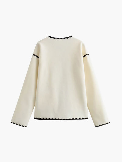 Noëlle™ | Veste contrastée