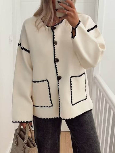 Noëlle™ | Veste contrastée