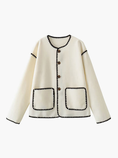 Noëlle™ | Veste contrastée