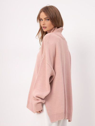 Noëlle™ | Pull avec fente surdimensionnée