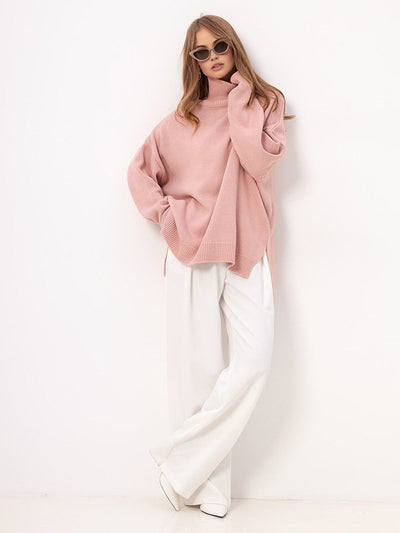 Noëlle™ | Pull avec fente surdimensionnée