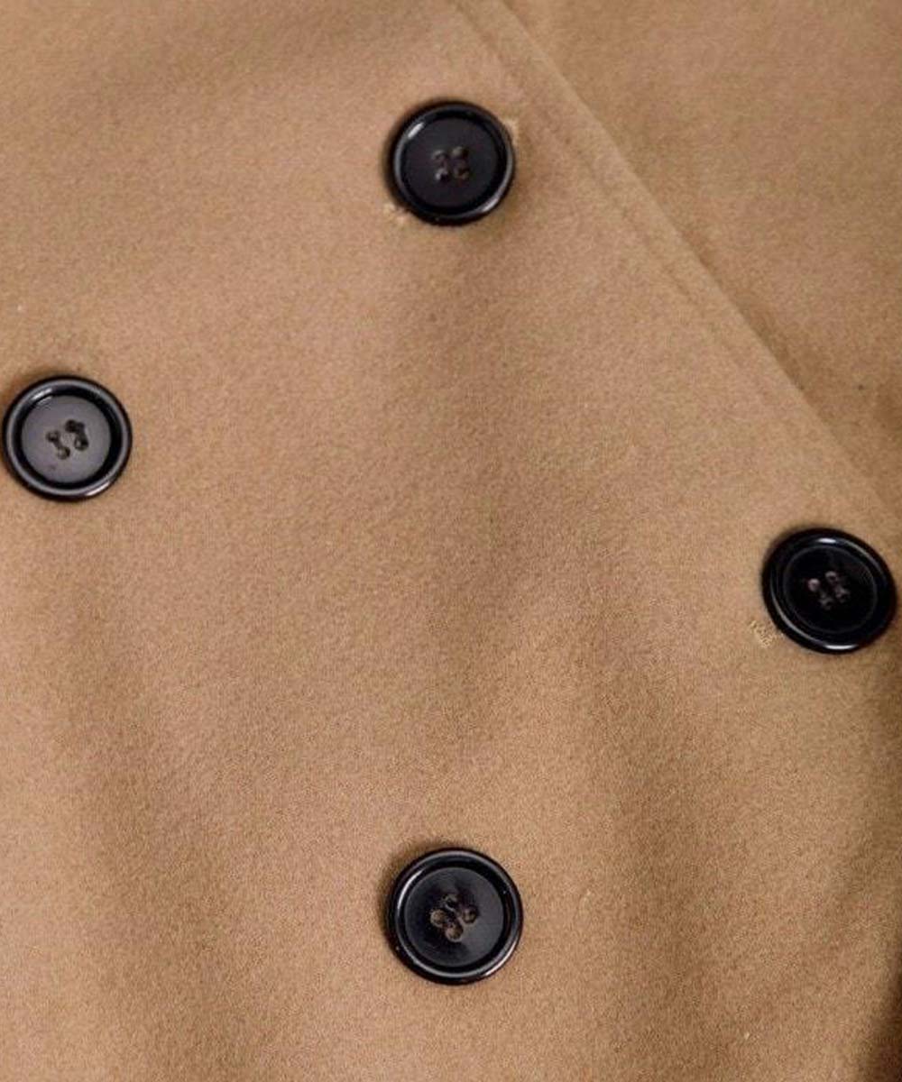 Atelier Noëlle | MANTEAU EN LAINE À DOUBLE BOUTONNAGE